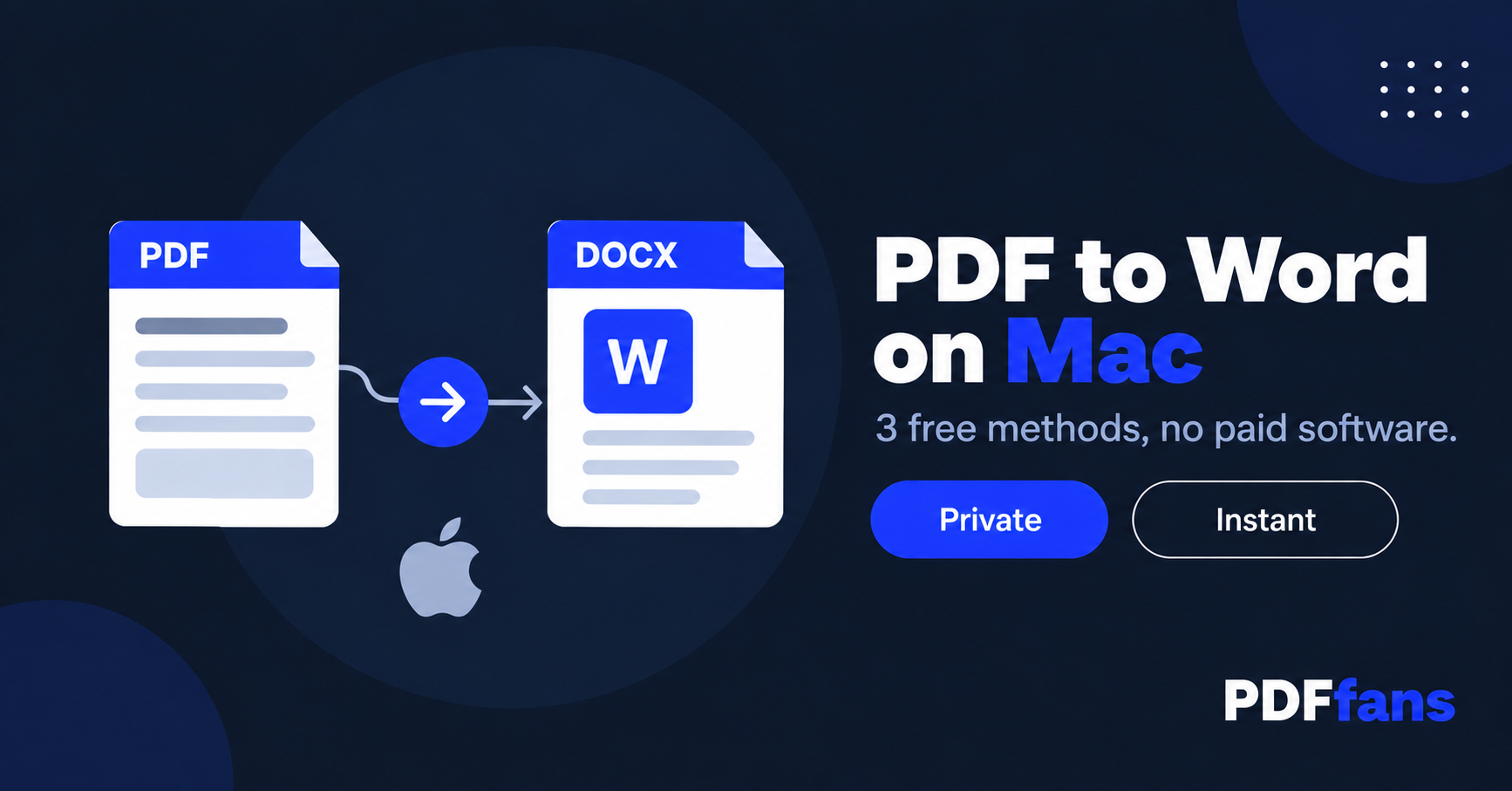 How to Convert PDF to Word on Mac (3 Free Methods)