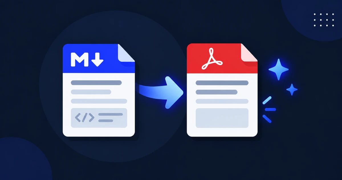 How to Convert Markdown to PDF Without Installing Anything